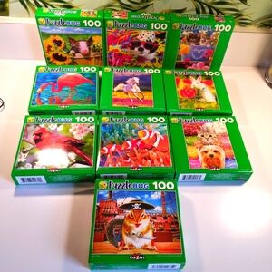10 PKG KIDS PUZZLE BUNDLE